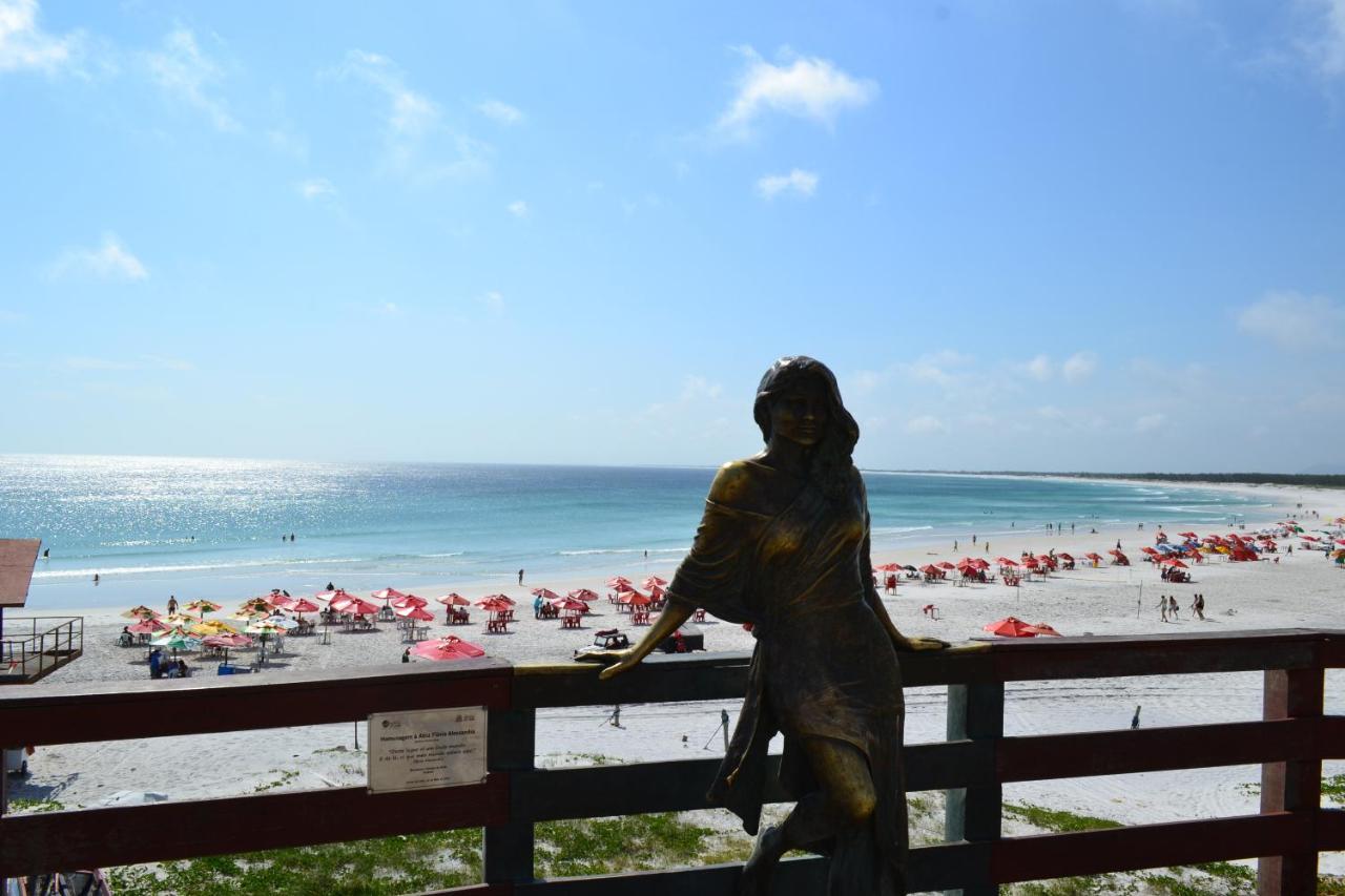 Apto Na Orla Da Praia Grande Com Piscina E Garagem Arraial do Cabo Dış mekan fotoğraf